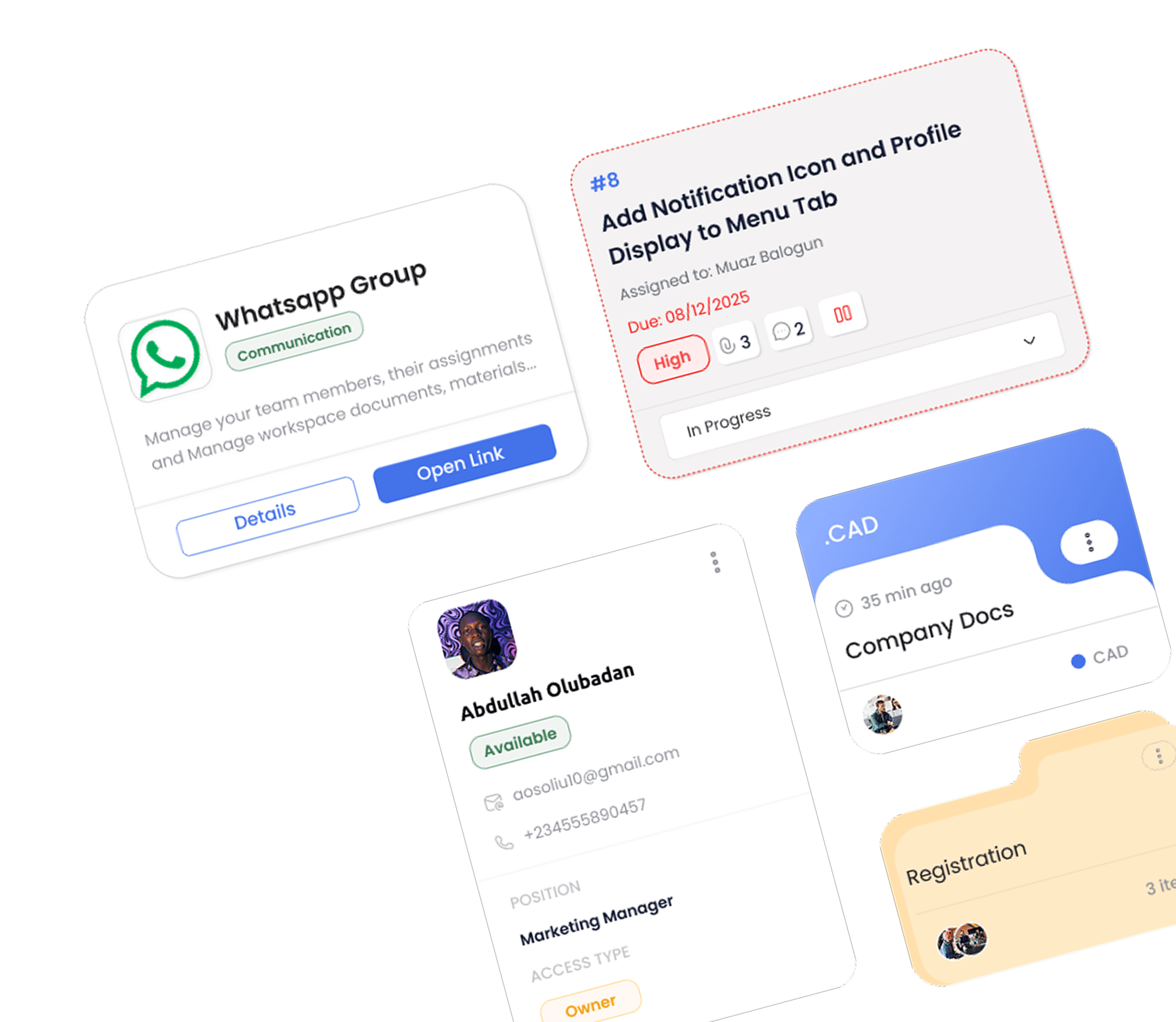 BuildTracker Dashboard Preview